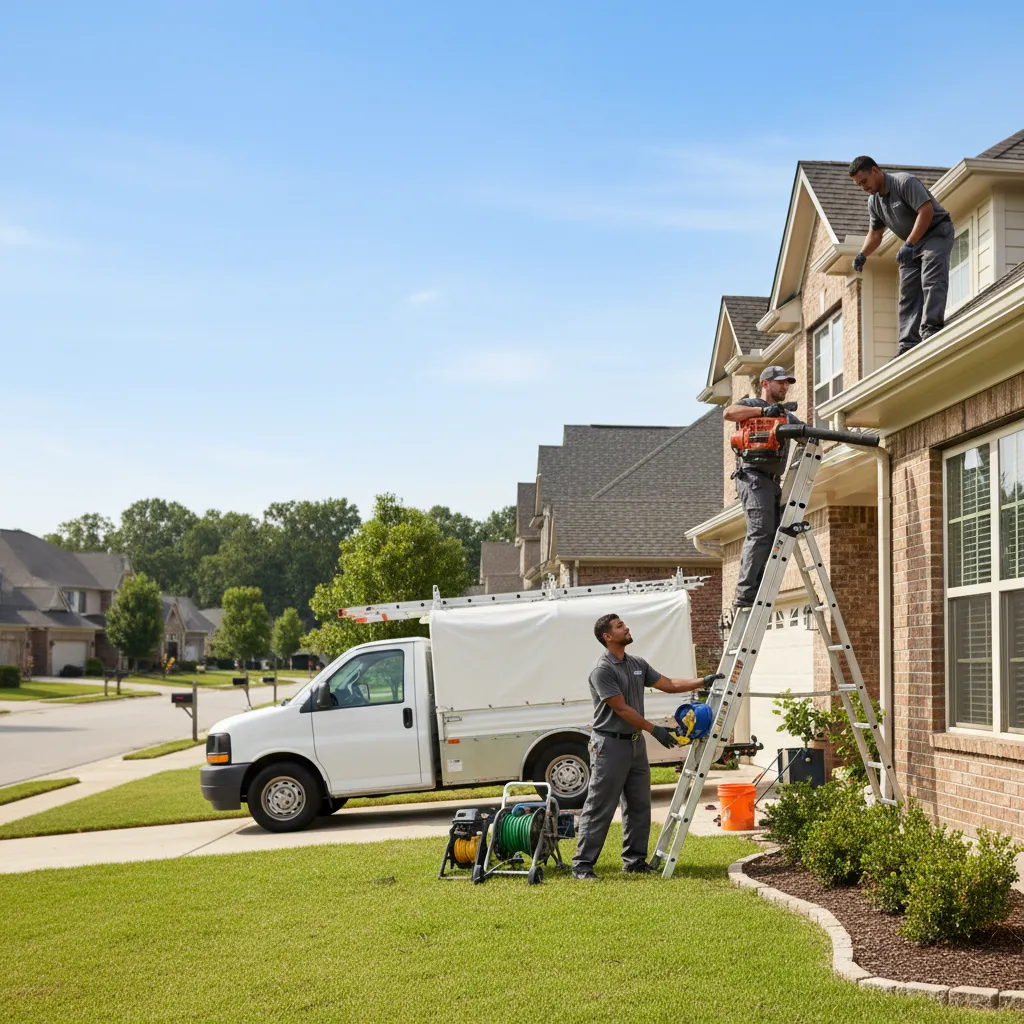 Home Gutter Service in Louisiana near me